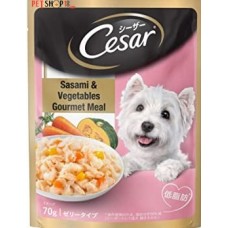 Cesar Adult Sasami & Vegetables Gourmet Meal 70 Gm